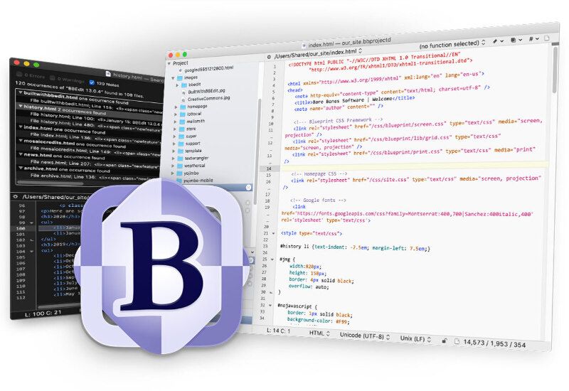 BBEdit screenshot