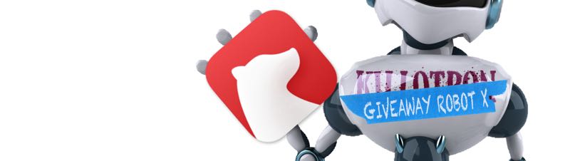 Giveaway Robot with Bear icon