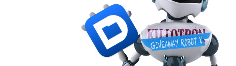 Giveaway Robot with Default Folder X icon