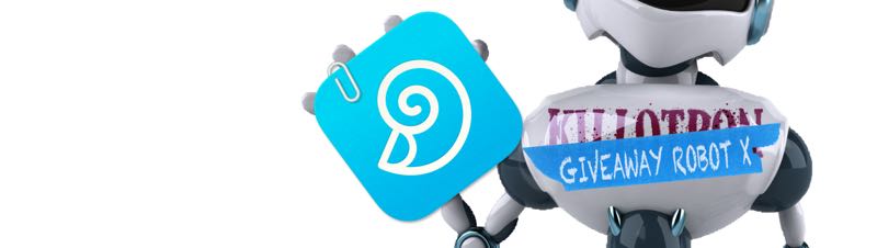 Giveaway Robot with DEVONthink icon