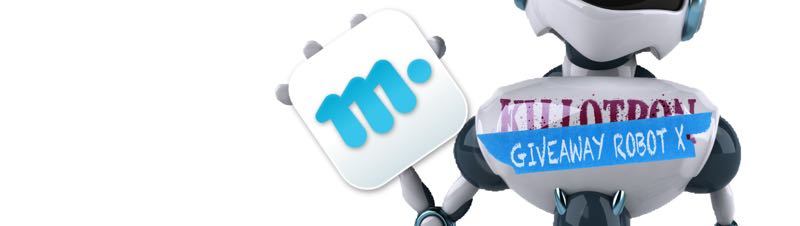 Giveaway Robot with Marked icon