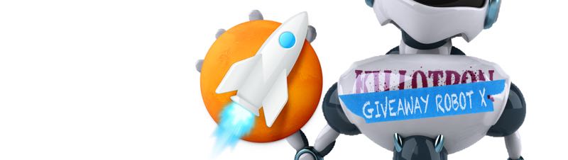 Giveaway Robot with MarsEdit icon