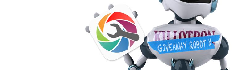 Giveaway Robot with Photos Workbench icon