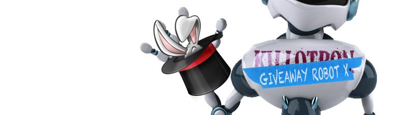 Giveaway Robot with Trickster icon