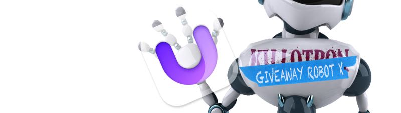 Giveaway Robot with Unite 5 icon