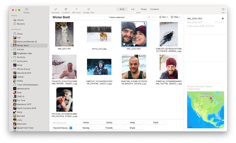 Photos Workbench screenshot