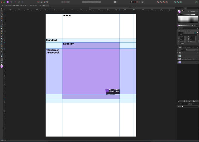 Affinity Photo template