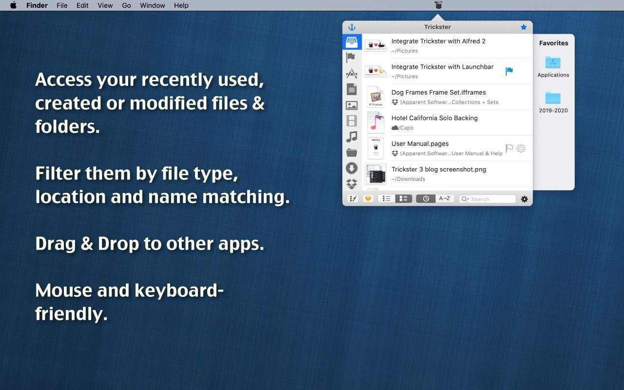 Trickster screenshot